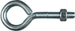 National Hardware® N221-267 Eye Bolt, 3/8" x 4", Zinc Plated