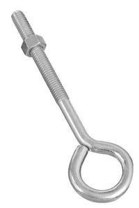 National Hardware® N221-283 Eye Bolt, 3/8" x 6", Zinc Plated