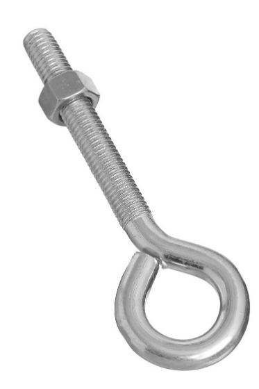 National Hardware® N221-317 Eye Bolt, 1/2" x 6", Zinc Plated