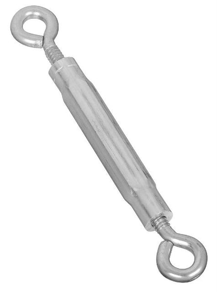 National Hardware® N221-721 Eye & Eye Turnbuckle, 3/16" x 5-1/2", Zinc Plated