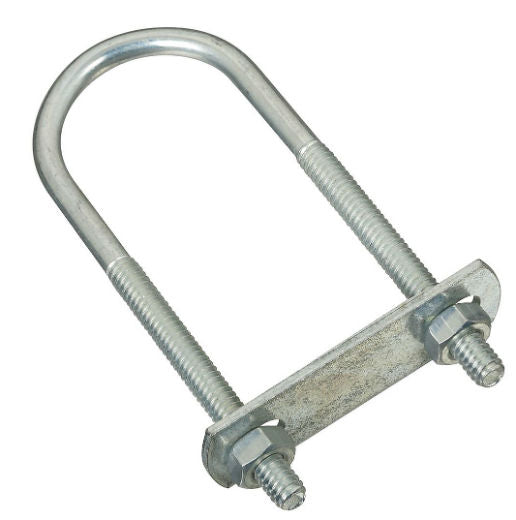 National Hardware® N222-117 U-Bolt #146, 1/4" x 1-3/8" x 4", Zinc Plated