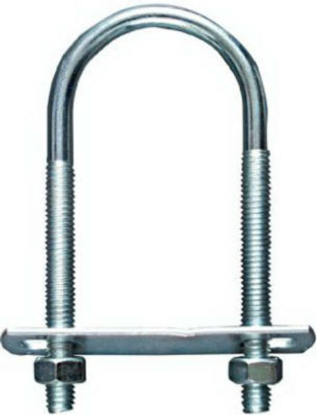 National Hardware® N222-158 U-Bolt, Zinc Plated