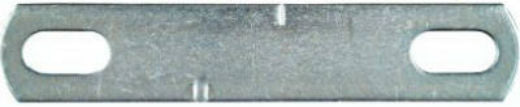 National Hardware® N222-323 Square U-Bolt Plate, 5/16" x 2", Zinc Plated