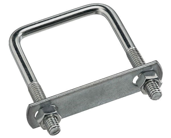 National Hardware® N222-356 Square U-Bolt #533, 5/16" x 2" x 3", Zinc Plated