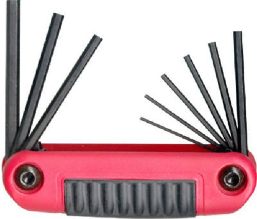 Eklind® 25912 9-In-1 Small Fold Up Hex Key Set