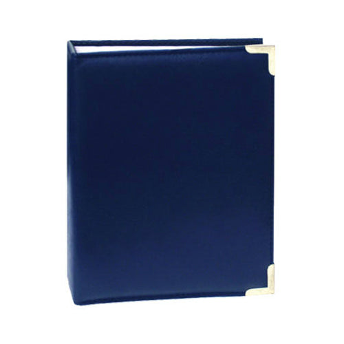 Pioneer TS246 Photo Album w/ Leather-Like Cover & Brass Corners, 4"x6", Assorted