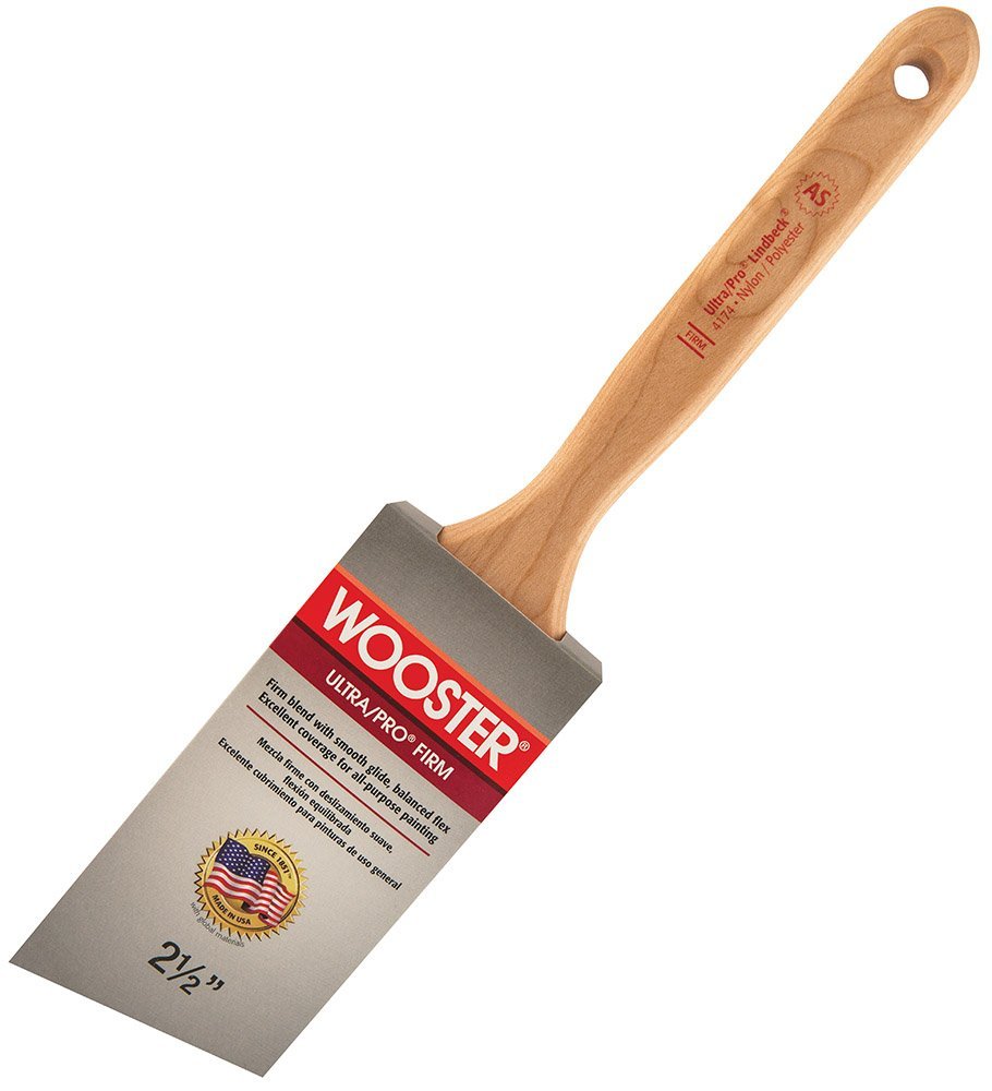 Wooster® 4174-2-1/2 Ultra/Pro® Firm Lindbeck® Angle Sash Brush, 2-1/2"