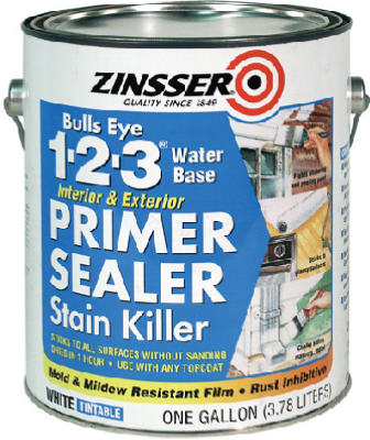 Zinsser 2004 Bulls-Eye 1-2-3 Primer Sealer & Stain Killer, 1-Qt
