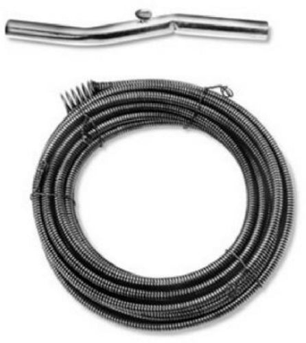 Cobra Products 10080 Wire Drain Pipe Auger, 1/4" x 8'