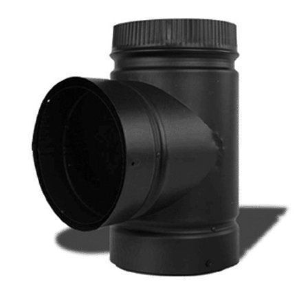 Selkirk DSP8TE-1 Stove Pipe Tee with Cap, 8"