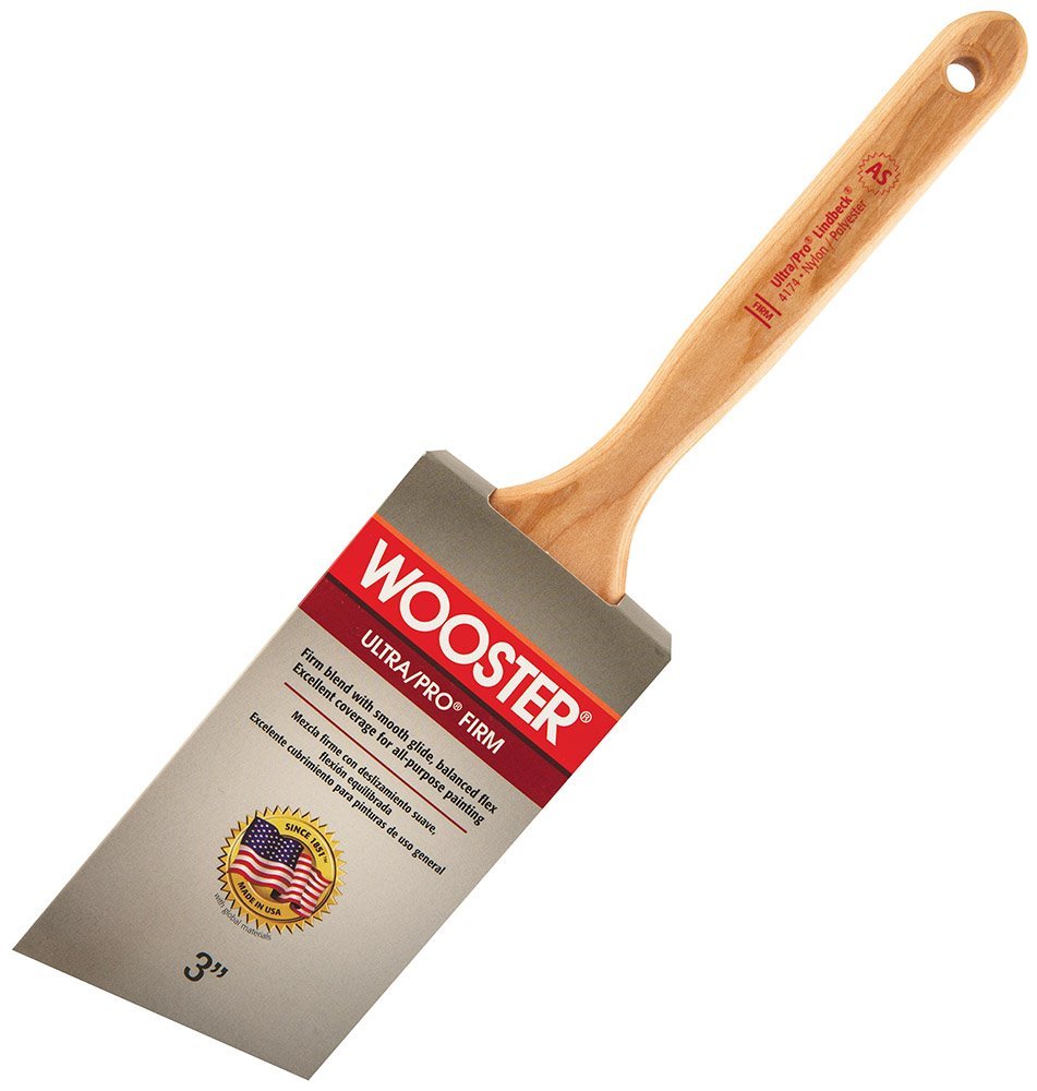 Wooster® 4174-3 Ultra/Pro® Firm Lindbeck® Angle Sash Brush, 3"