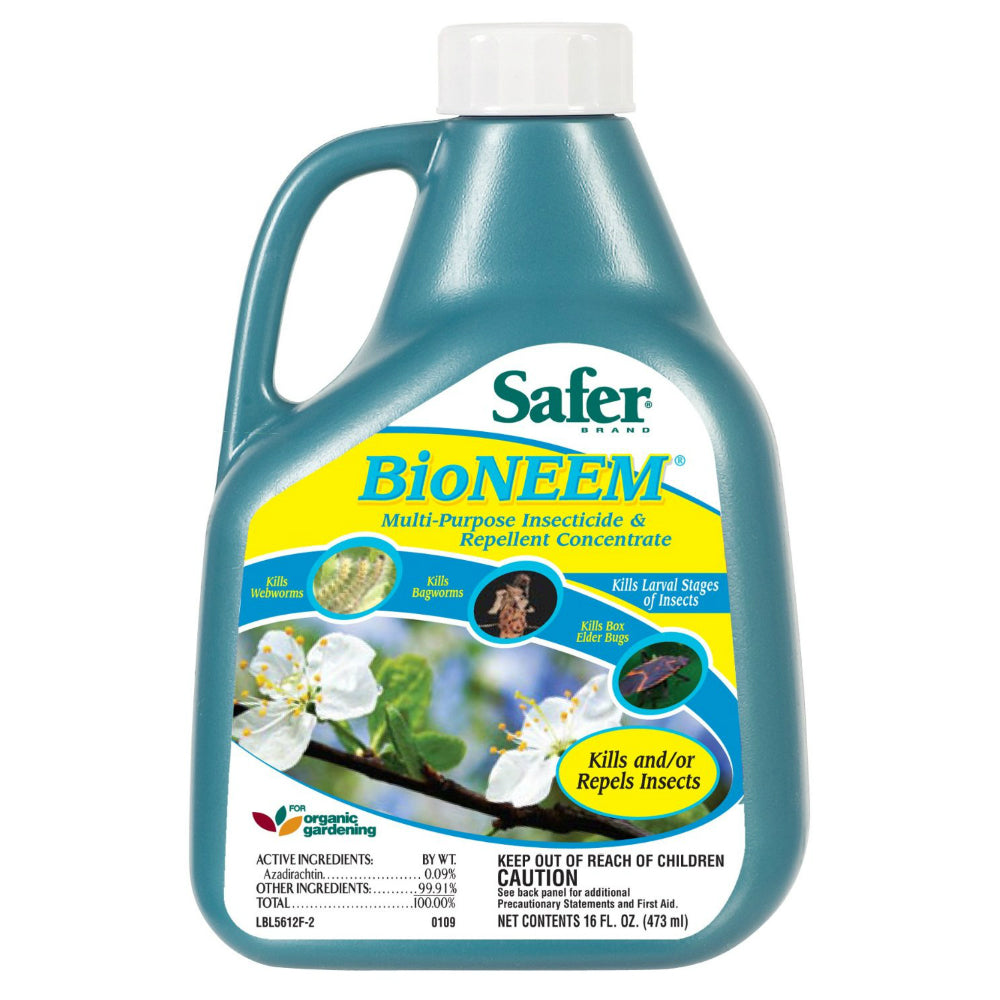 Safer® 5612 BioNEEM® Insecticide & Repellent with Neem Oil, 16 Oz, Concentrate