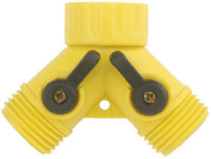 Green Thumb 917CGT Poly "Y" Shut Off Connector