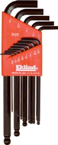 Eklind® 13213 Inch Ball-Hex Key Set, 13-Piece