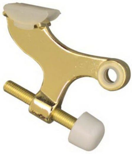 National Hardware® N279-695 Hinge Pin Door Stop, Brass