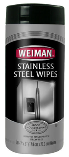 Weiman® 92 Stainless Steel Wipes, 30-Count