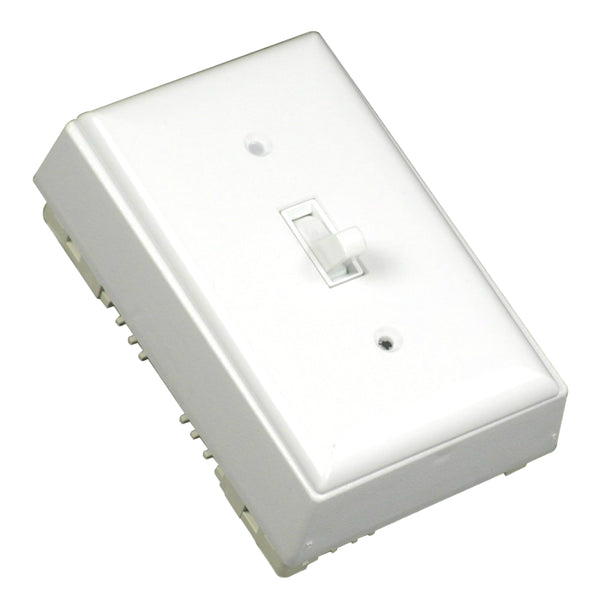 Wiremold® NMW2S Single Gang Non-Metallic Switch Kit, White