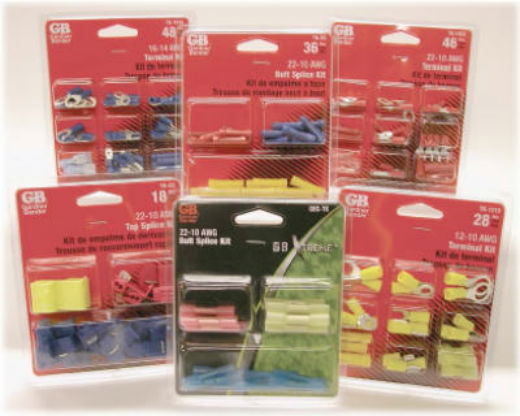 Gardner Bender TK-1822 Terminal Kit, 22-18 AWG, 46-Piece