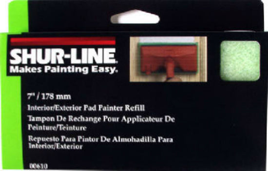 Shur-Line 00610C Premium Pad Painter Refill, 7"