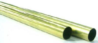 K&S 9221 Round Brass Tube, .029 x 5/8" x 36"