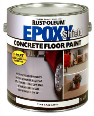 Epoxy Shield 225381 Tintbase Armor Concrete Floor Paint, 1Gallon