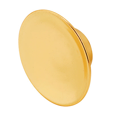 Slide-Co 161903 Bi-Fold Door Knob, Brass Plated Stamped Steel, 2-Pack