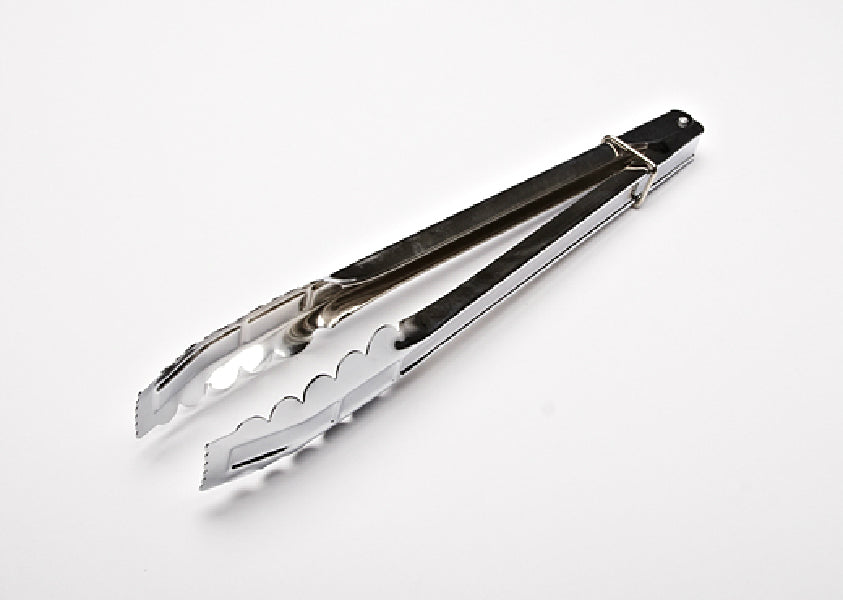 Good Cook™ 25877 Chrome Plated Tongs, 12" Long