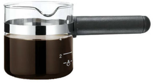 Medelco EXP100BK 4-Cup Glass Espresso Replacement Carafe