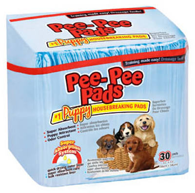 Four Paws 100519797 Pee-Pee Pads, 30 Piece