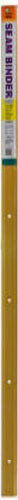 Frost King H433FB/6 Satin Brass Seam Binder, 1-1/4" x 72"