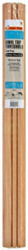 Frost King W3636H Natural Wood Threshold with Vinyl Insert, 3-1/2" x 36"