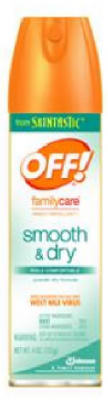 Off® 22154 Smooth & Dry Skintastic Insect Repellent, 4 Oz