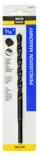 Master Mechanic 691220 Rotary Percussion Masonry Drill Bit, 5/16" x 6"