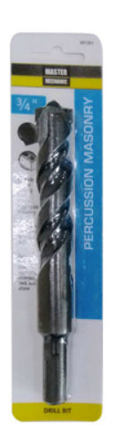 Master Mechanic 691261 Rotary Percussion Masonry Drill Bit, 3/4" x 6"