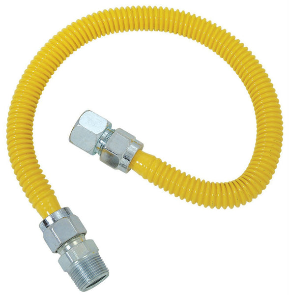BrassCraft CSSC21-36-P SC Series, Gas Appliance Connector, 36''