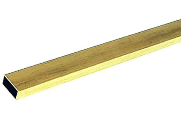 K&S® 264 Rectangular Brass Tube, 1/8" x 1/4" x 12"