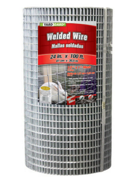 YardGard® 309303A Galvanized Welded Wire Fence, 16-Gauge, 24" x 100'