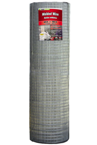 YardGard® 309304A Galvanized Welded Wire Fence, 16-Gauge, 1"x1/2" Mesh, 48"x100'