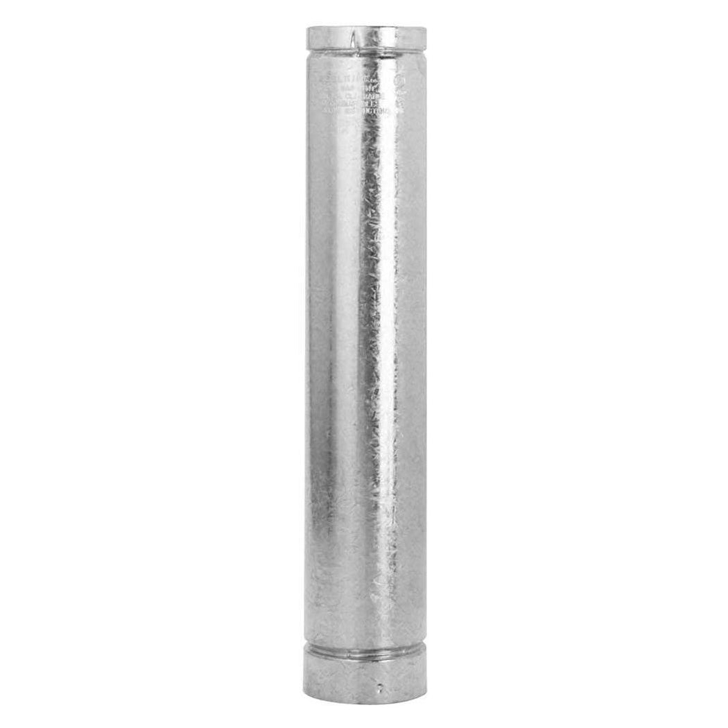 Selkirk 104060 Round Type B Gas Vent Pipe, 4" x 5', #4RV-60