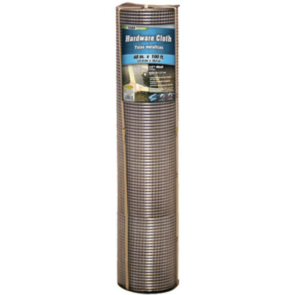 YardGard® 308244B Galvanized Hardware Cloth, 19-Gauge, 1/2" Mesh, 48" x 100'