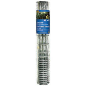 YardGard® 308374A Galvanized Welded Wire Rabbit Gard Fence, 28" x 25'