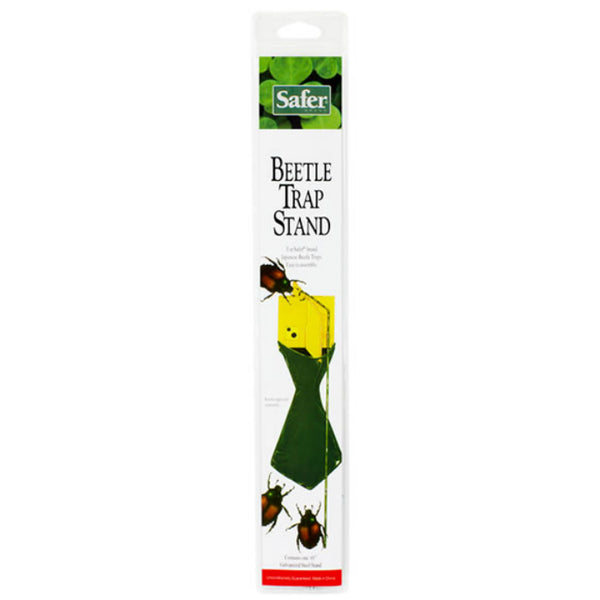 Safer® 00107 Japanese Beetle Trapper Metal Feeder Stand, 48"