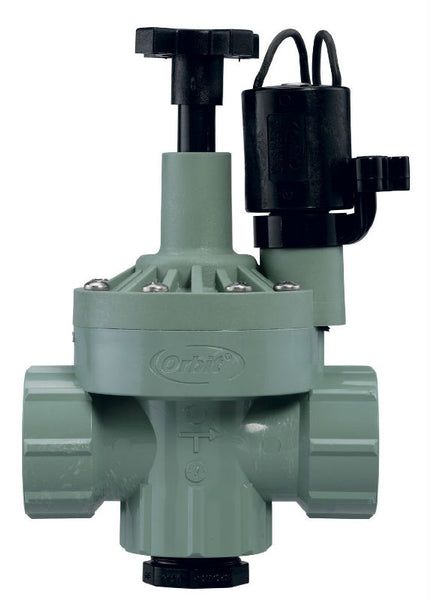 Orbit® 57020 Automatic Inline/Angle Valve with Flow Control, 1" FNPT