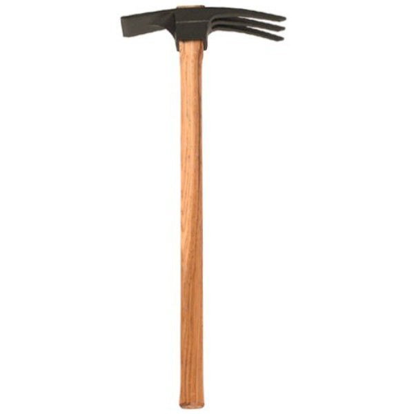 V & B HMT-85201 Handy Mattock Tiller with 26" Straight Hickory Handle, 2 Lb