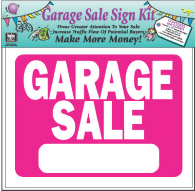 Hy-Ko KIT-13 Garage Sale Sign Kit