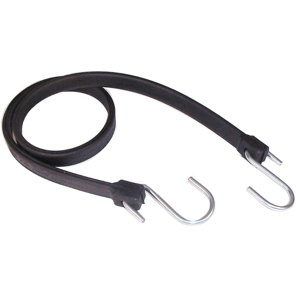 Keeper 06245 EPDM Rubber Strap with Zinc Plated Steel Hooks, 45"