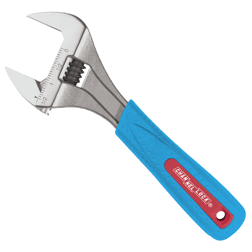 Channellock® 8WCB WideAzz® Adjustable Wrench, 8"
