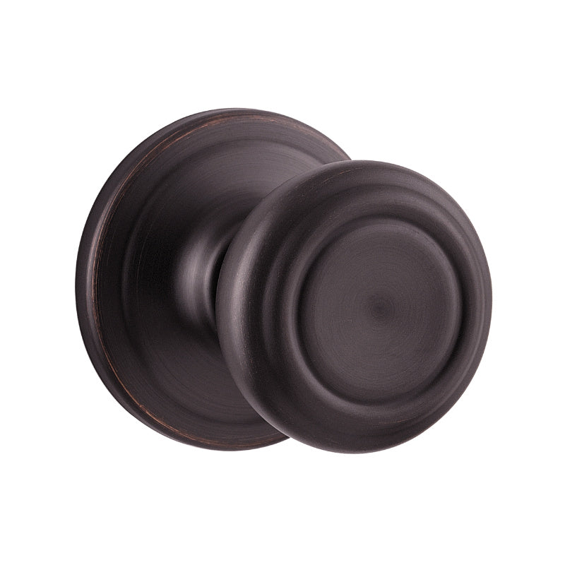 Kwikset® 788CN-11P-CP Cameron Rose Design Dummy Knob, Venetian Bronze