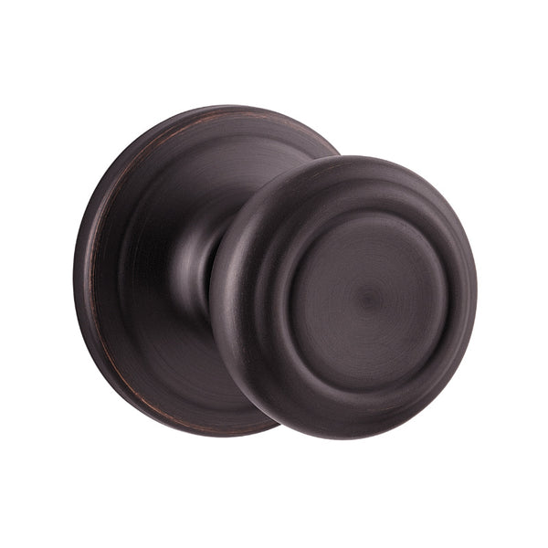 Kwikset® 788CN-11P-CP Cameron Rose Design Dummy Knob, Venetian Bronze