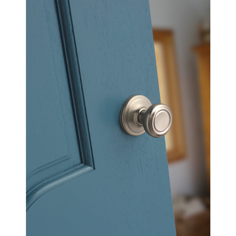 Kwikset® 720CN-15-CP Signature Cameron Passage Knob Lockset, Satin Nickel